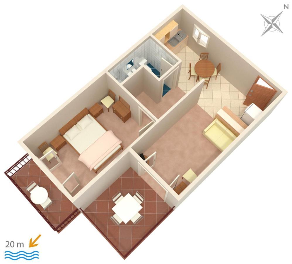 Apartments And Rooms By The Sea Sucuraj, Hvar - 4029 Екстер'єр фото